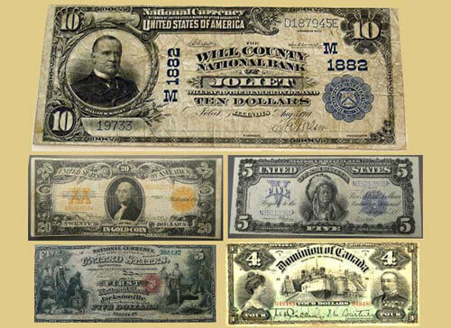 US & Other Countries Currency Collection